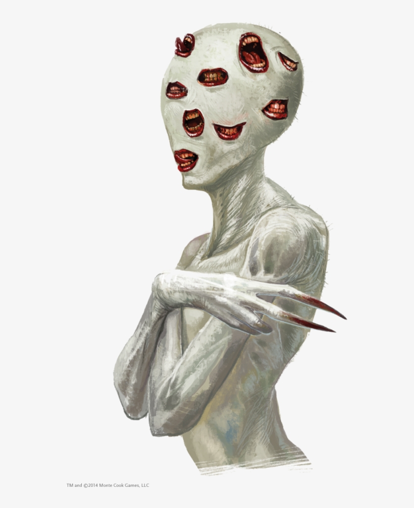 A Creation Of Monte Cook's Numenera, The All White, - Numenera Character Art, transparent png