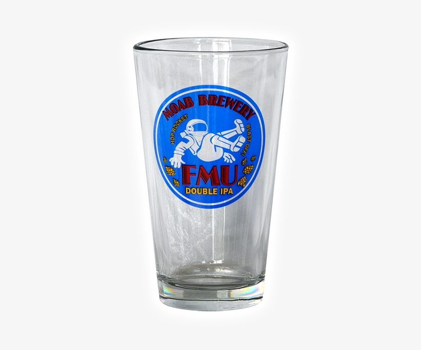 Fmu Double Ipa Logo Glass $4 - Pint Glass, transparent png