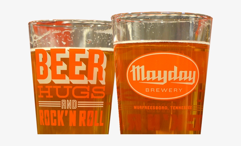 Beer-glasses - Mayday Brewery, transparent png