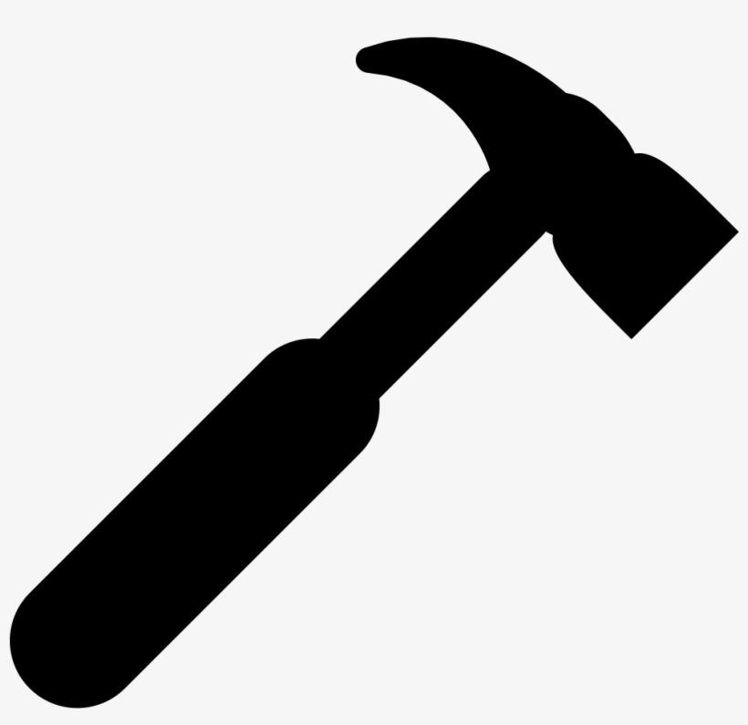 Hammer Silhouette Svg Png Icon Free Download - Hammer Silhouette, transparent png