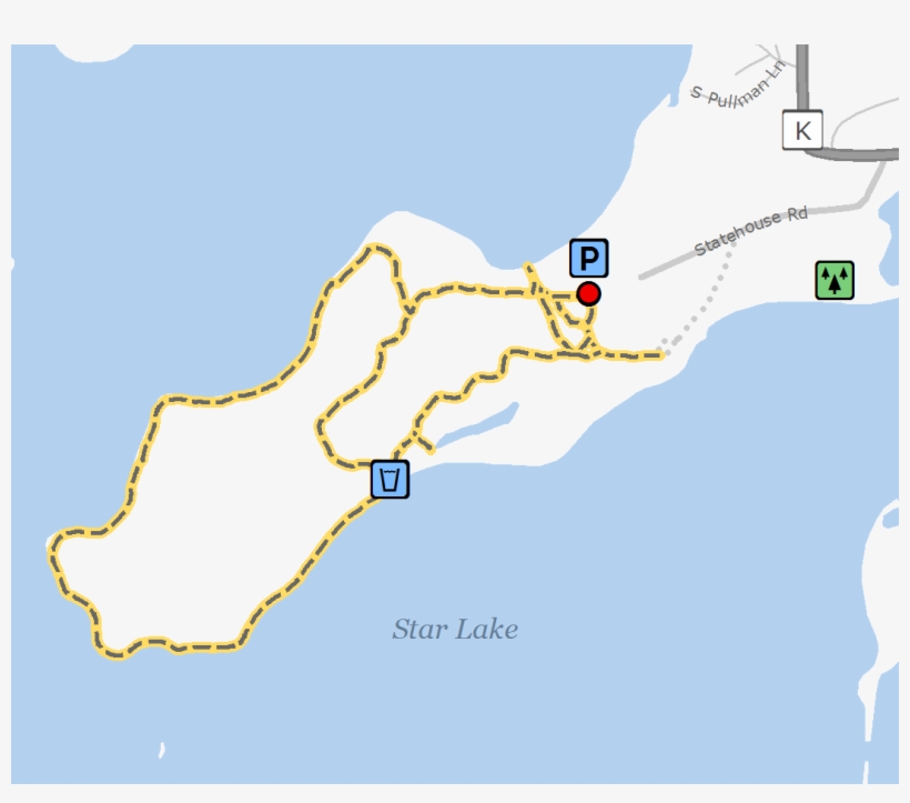 Star Lake Nature Trail - West Star Lake Campground Wisconsin, transparent png