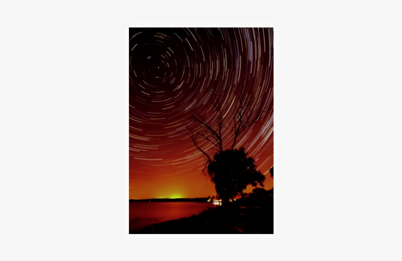 The Star Trails Above Is My Very First Attempt At This - Sunset, transparent png