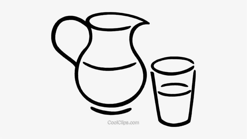 Pitcher Of Juice Royalty Free Vector Clip Art Illustration - Jarra De Suco Vetor, transparent png