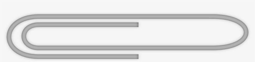 Paper Clip Computer Icons Metal Loose Leaf - Monochrome, transparent png