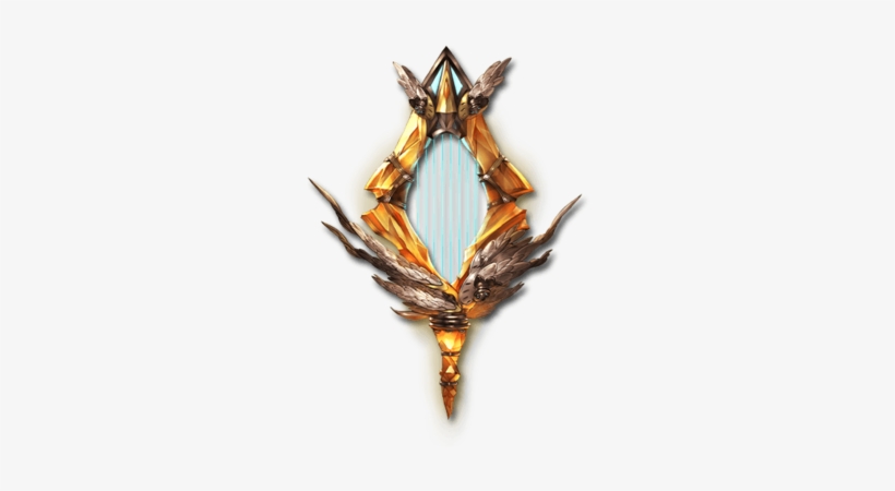 True Judgement Lyre - Fantasy Lyre, transparent png