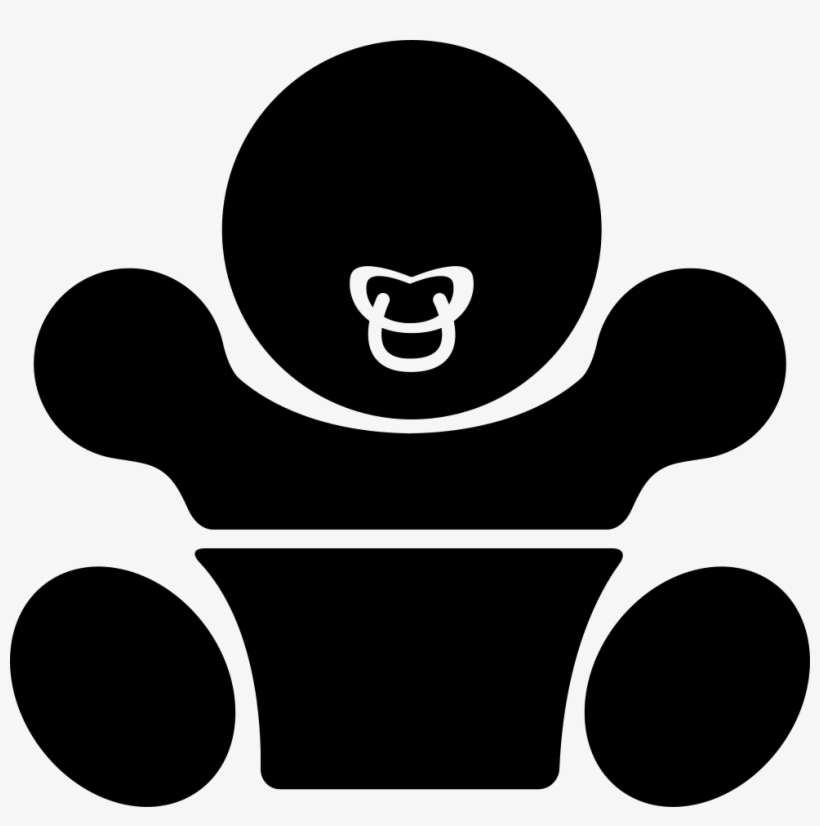 Baby With Pacifier - Child, transparent png