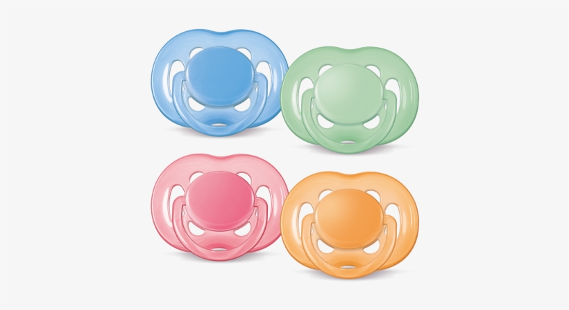 Philips Avent Freeflow Soother 2pack - Avent Free Flow Silicone Soother 6-18m Boys, transparent png