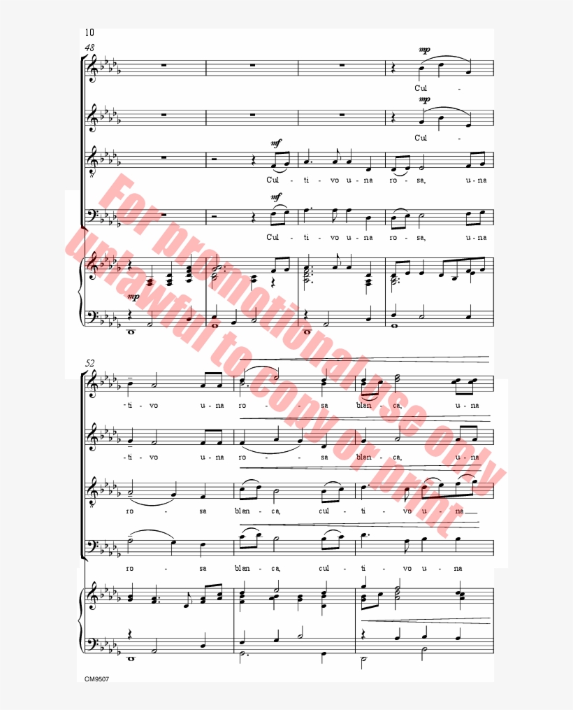 Cultivo Una Rosa Blanca Thumbnail - Moscow Nights Trombone Sheet, transparent png