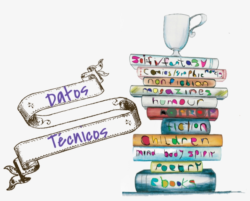 La Rosa Blanca - Pile Of Books, transparent png