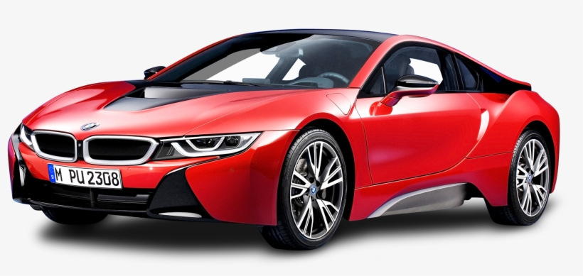 Bmw I8 Protonic Red Car Png Image Pngpix - Car Bmw I8 Red, transparent png