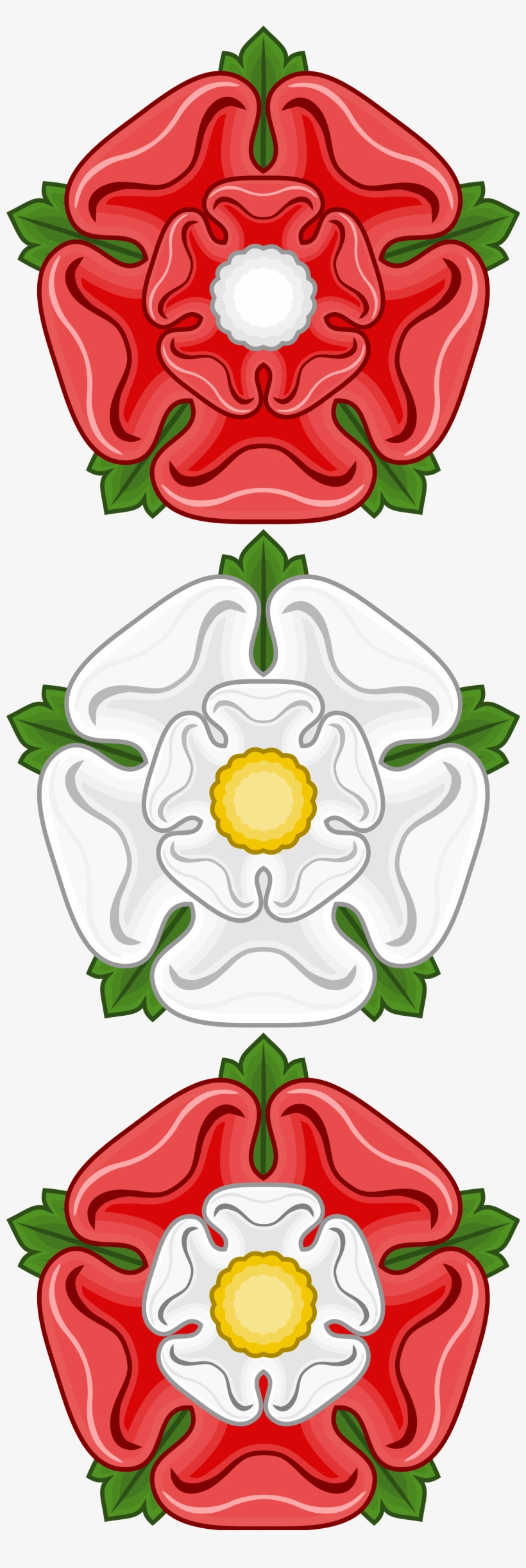 Open - Lancaster Rose And York Rose, transparent png