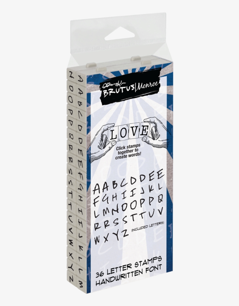 Clickable Letters Stamp Blocks By Brutus Monroe Retail - Contact Usa Clickable Letter Stamps, transparent png