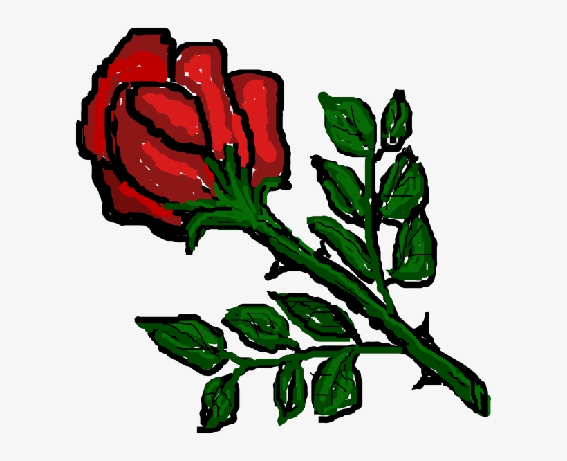 Red Rose Clip Art - Clip Art, transparent png