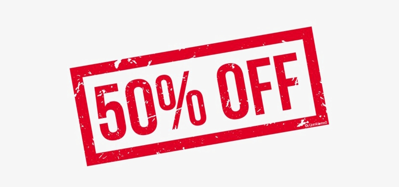50 Percent Off Png Pic - 50 Percent Off Png, transparent png