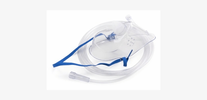 Mask - Mckesson Brand Mckesson Oxygen Mask Elongated Adult, transparent png