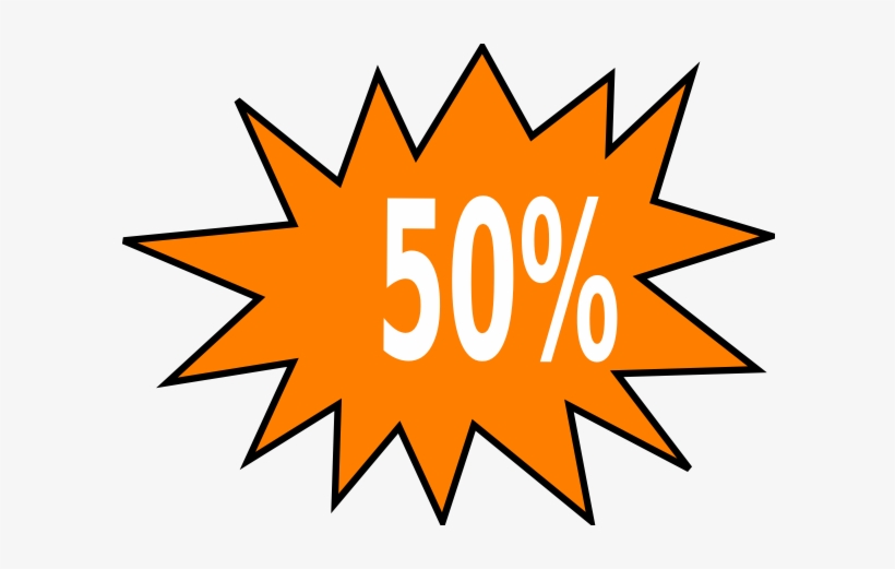 50% Off Clipart Png, transparent png