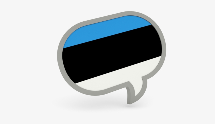 Estonian Flag Png Download - Estonian Icon, transparent png