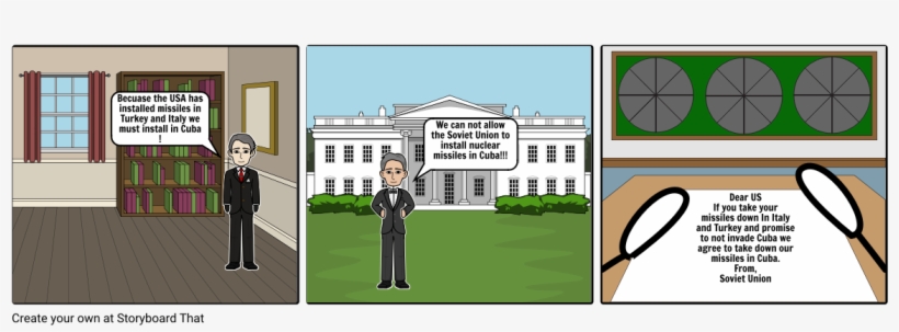Cuban Missile Crisis - Cartoon, transparent png