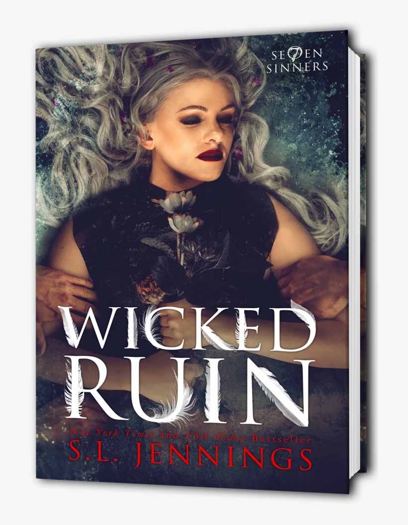 Wicked Ruin 3d Book - Se7en Sinners 1 Sl Jennings, transparent png