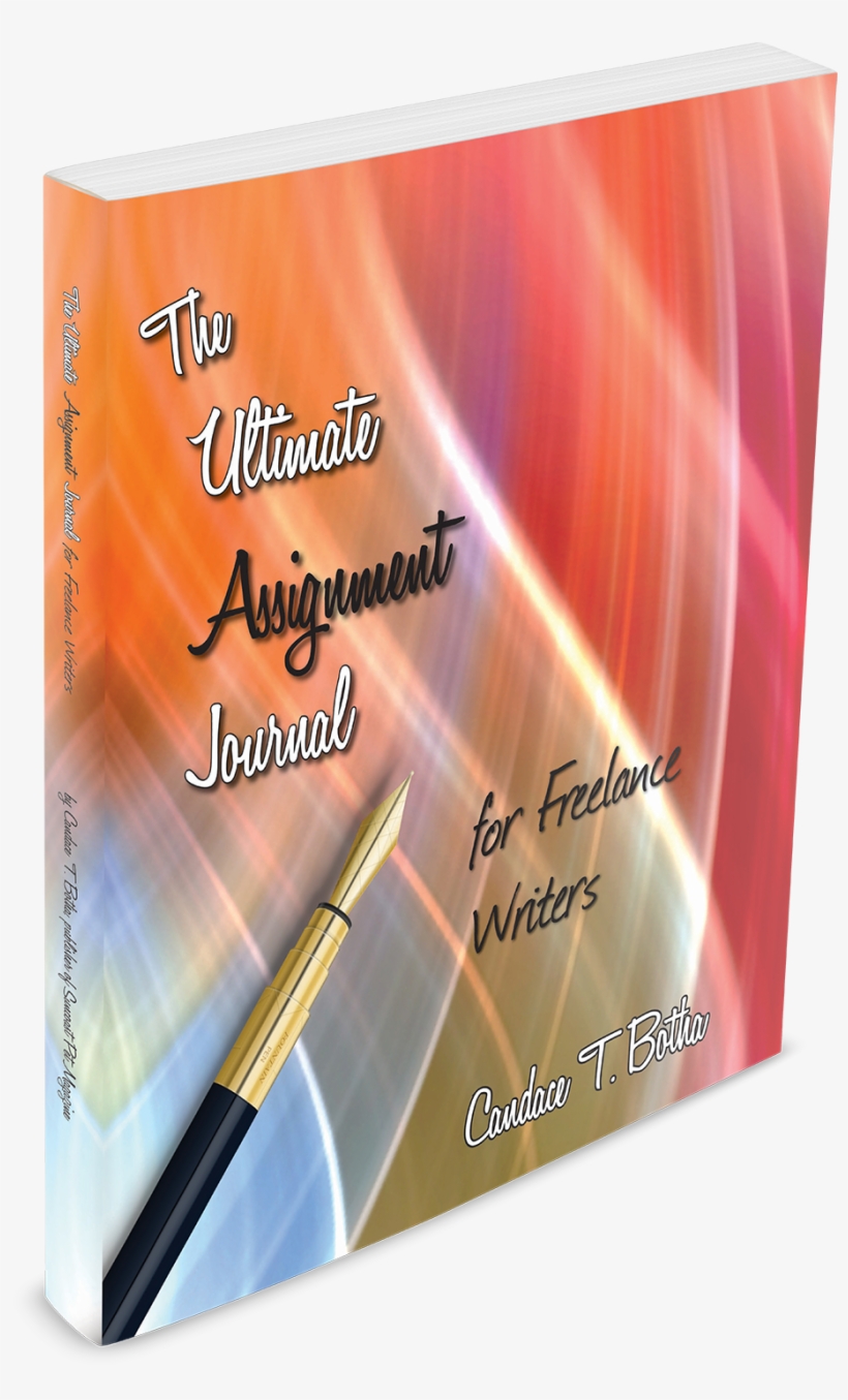 Writer's 3d Book Cover - Ultimate Assignment Journal For Freelance Writers, transparent png