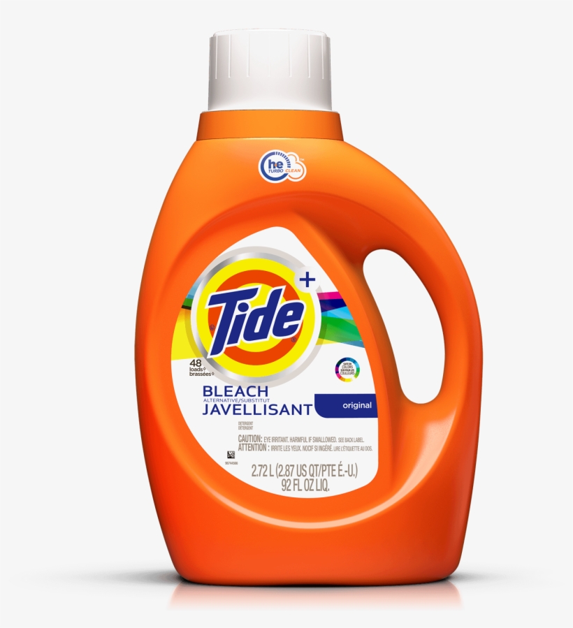 Tide Plus Bleach Alternative Liquid Laundry Detergent - Tide With Febreze, transparent png