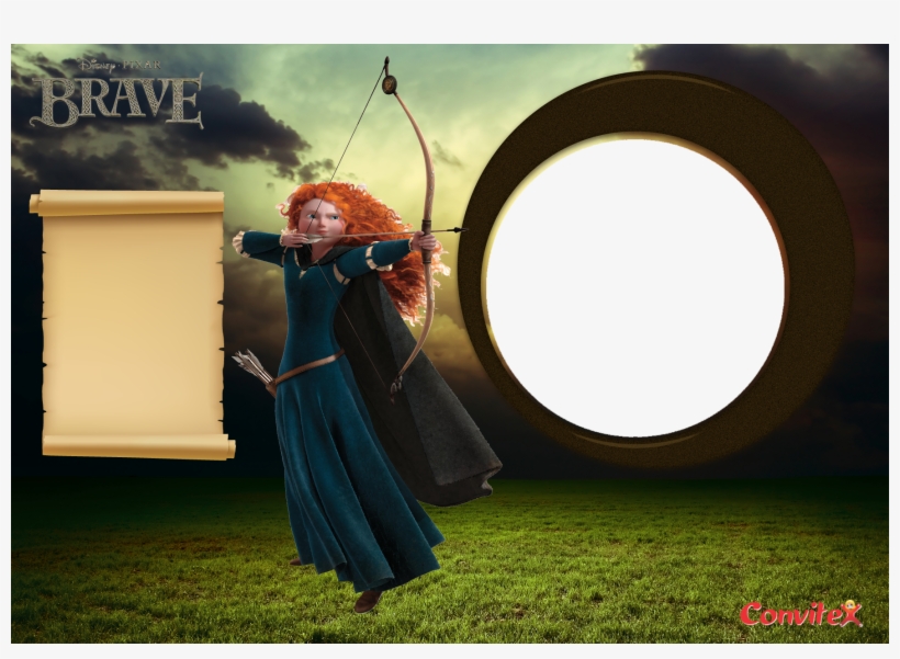 Anúncios - Trefl 4-in-1 Puzzle Merida The Brave Disney, transparent png