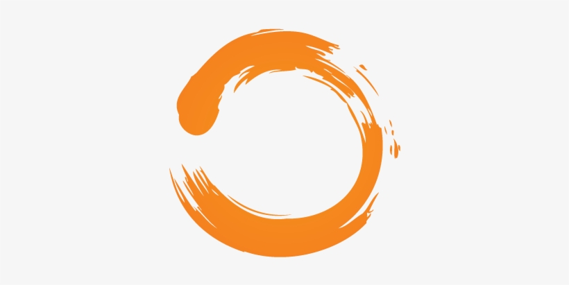 A Full Digestive Assessment - Circular Japanese Enso Brushstroke For Enlightenment, transparent png
