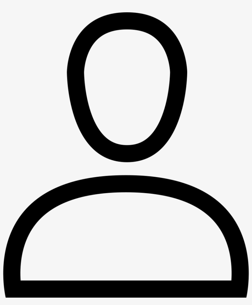 Png File - Account Line Icon, transparent png