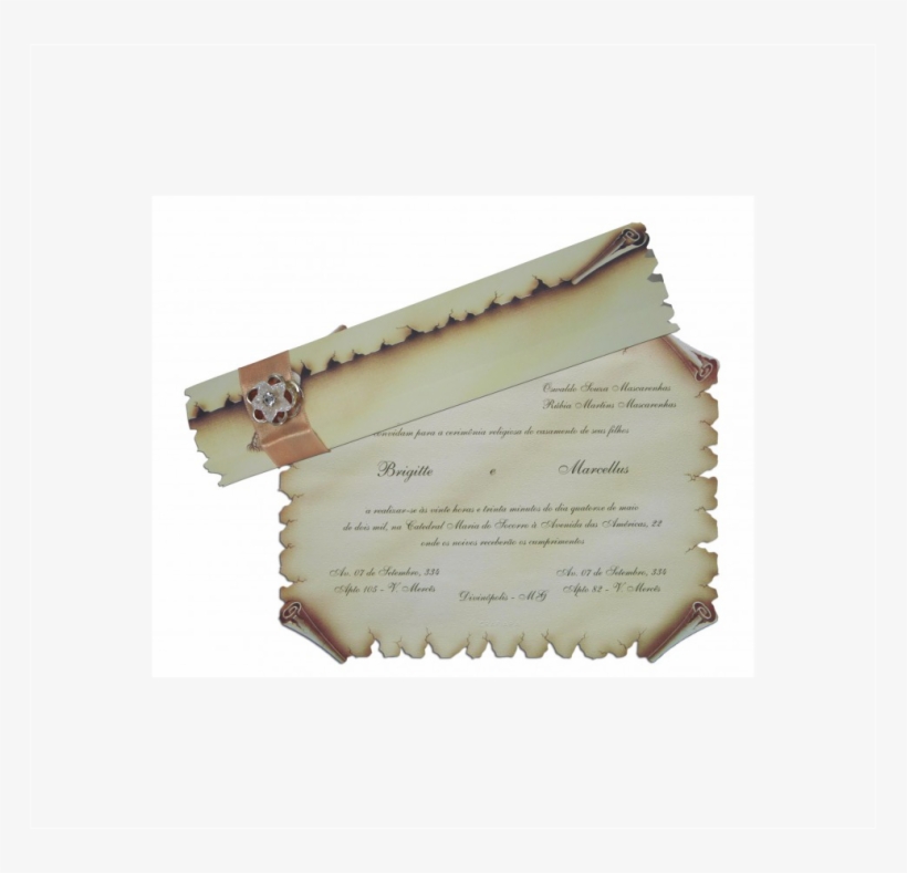 Chaveiros - Convites De Casamento Pergaminhos, transparent png