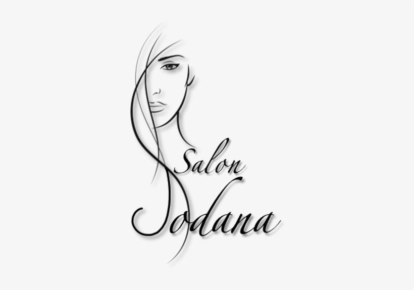 Salon Jodana Logo Final - Woman Face Logo Png, transparent png