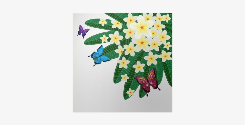 Floral Design Background - Design, transparent png