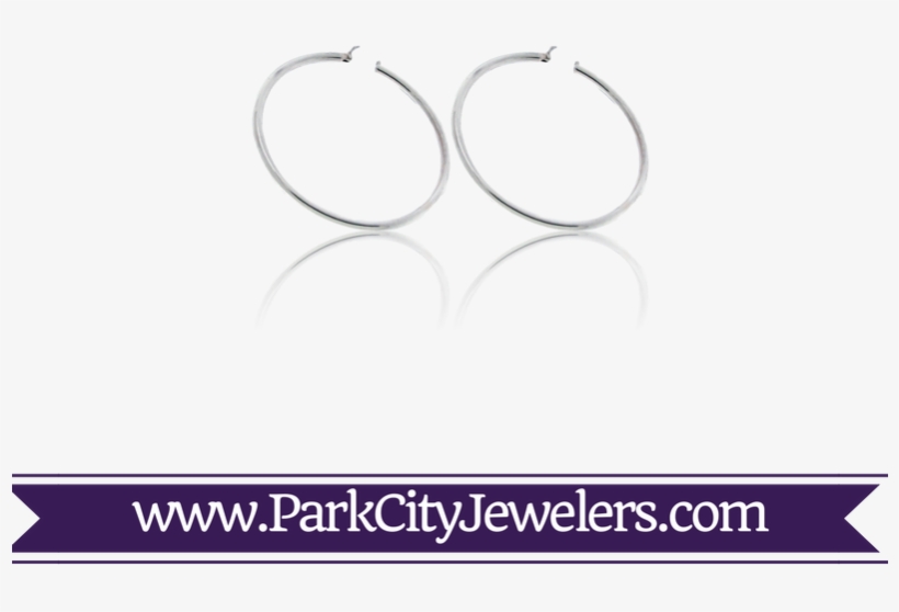 Sterling Silver Hollow Hoop Earrings - Diamond Snowflake Pendant, transparent png