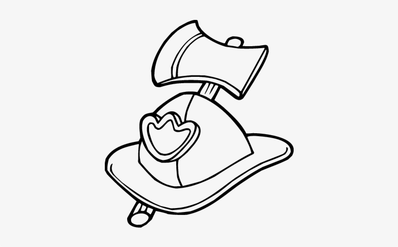 Sombrero De Bombero Para Colorear, transparent png