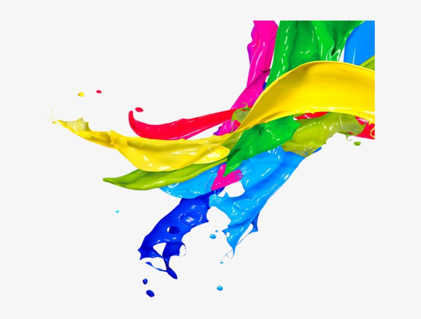 Our Services Allow You To Stay Right At Home, We Come - Colorful Paint Splatter Background, transparent png