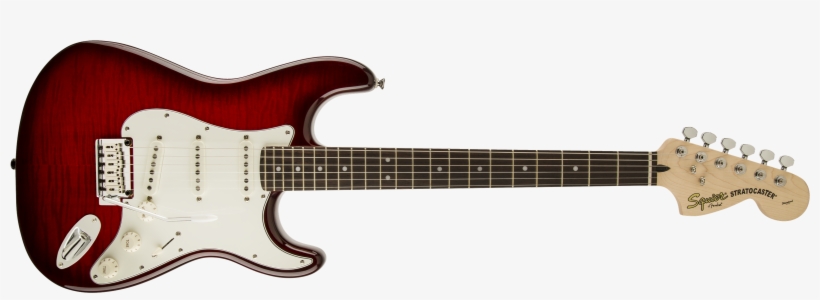 Squier® Standard Stratocaster® Fmt *ultima Unidad* - Fender Stratocaster Hss Candy Apple Red, transparent png