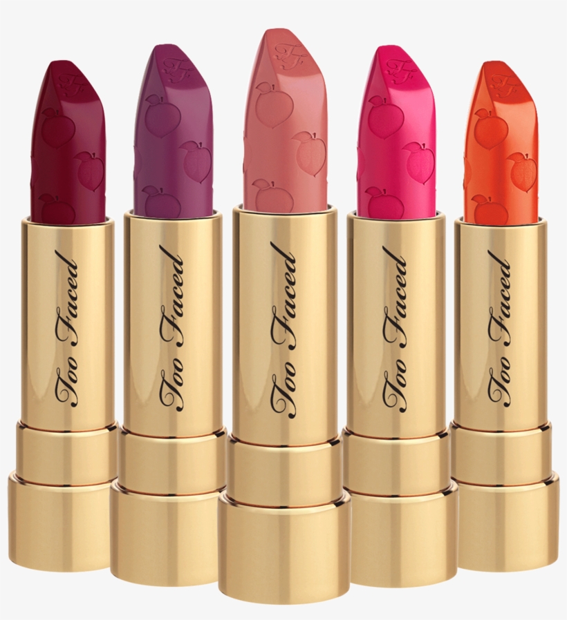 Peach Kiss Scented Peach Lipstick Too Faced Png Lips - Too Faced Peach Lipstick, transparent png