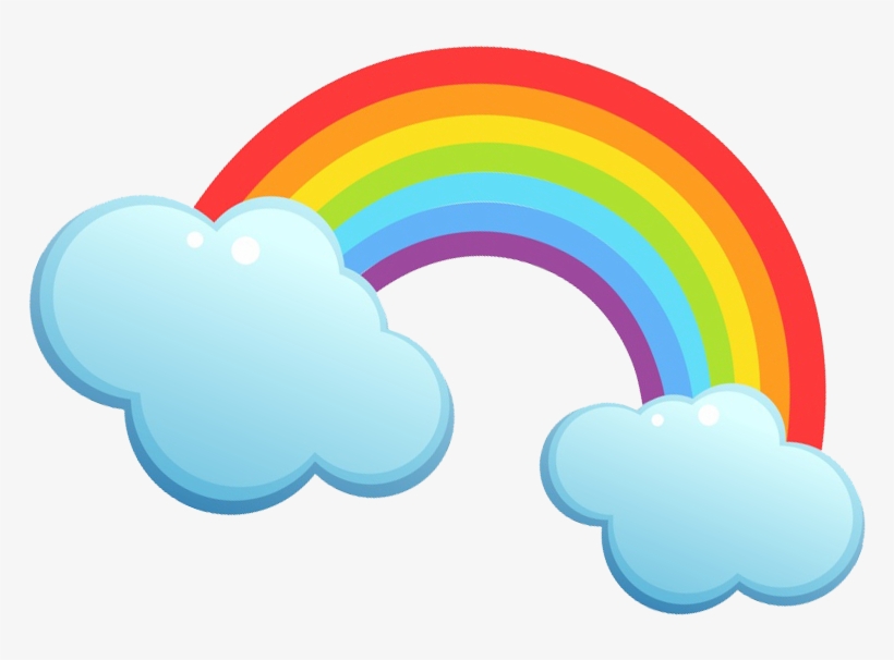 Rainbow-cloud - Arc En Ciel Chaine Tv, transparent png