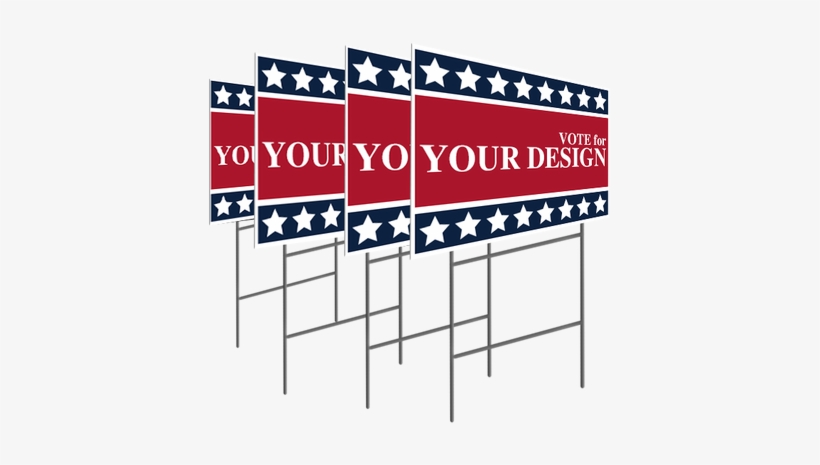 Full Color 4mil Coroplast - Trump Pence For President Yard Sign, transparent png