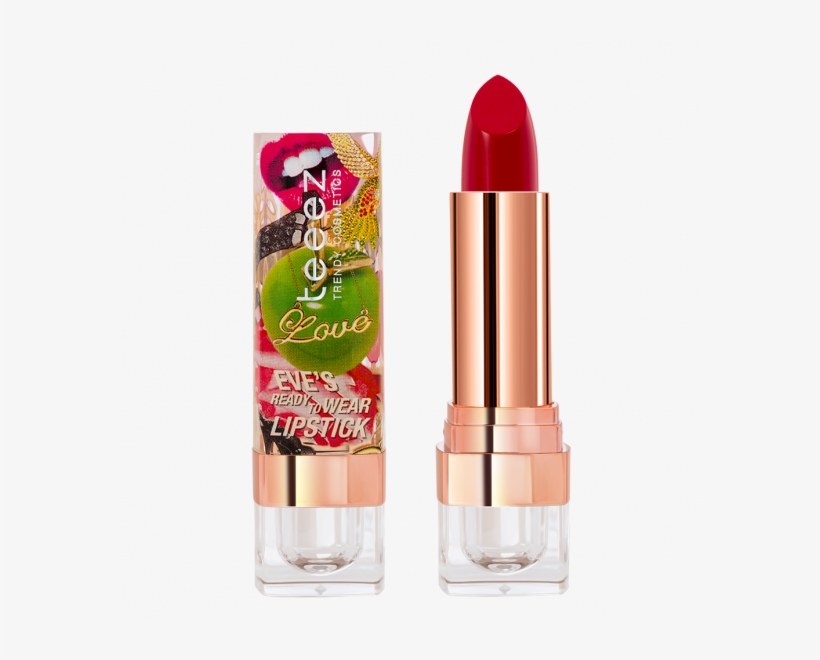Eve's Ready To Wear Lipstick Rebellous Red - Lipstick, transparent png