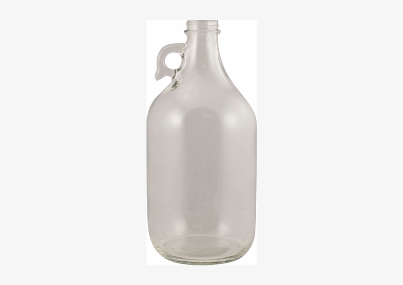 Flint Jug With Handle - Glass Bottle, transparent png