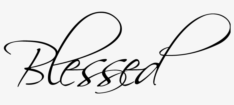 Hello There If You Are New Here, You Might Want To - Blessed Word Art, transparent png