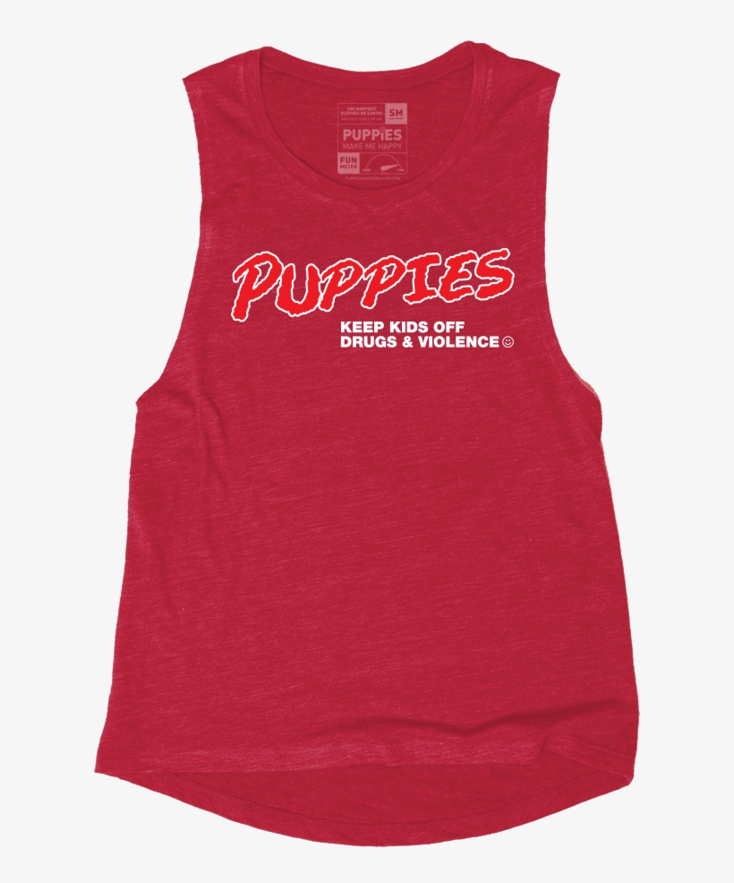 D - A - R - E - - Usa Muscle Tank - Puppies Make Me - Active Tank, transparent png