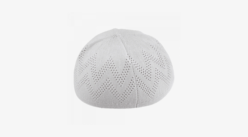 Suficap Men's Knitted Prayer Skull Cap, White Price - Beanie, transparent png