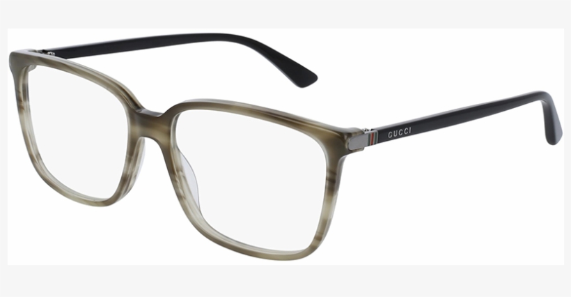 Gg0019o - Gucci Gg0019o 004 Tortoise Men Eyeglasses, transparent png