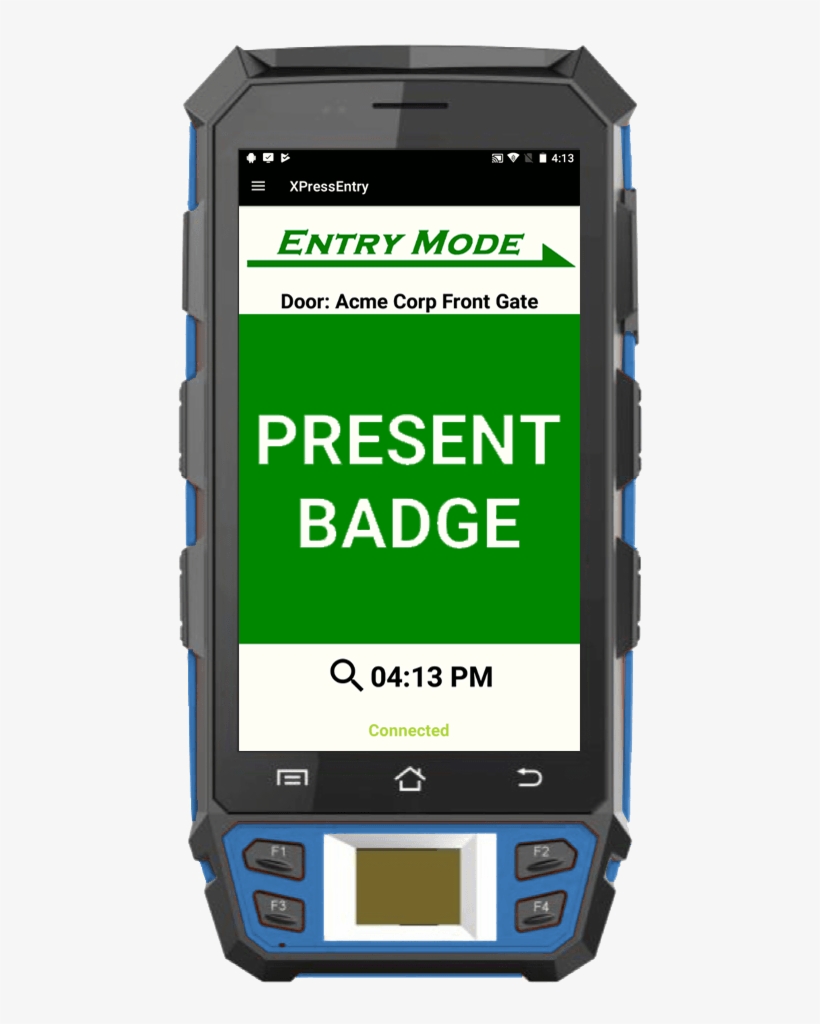 Xpid Biometric Handheld Reader - Mobile Device, transparent png