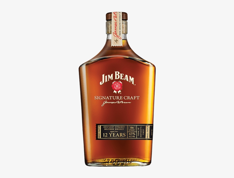 Herradura Scotch Cask - Jim Beam Signature Craft Quarter Cask, transparent png