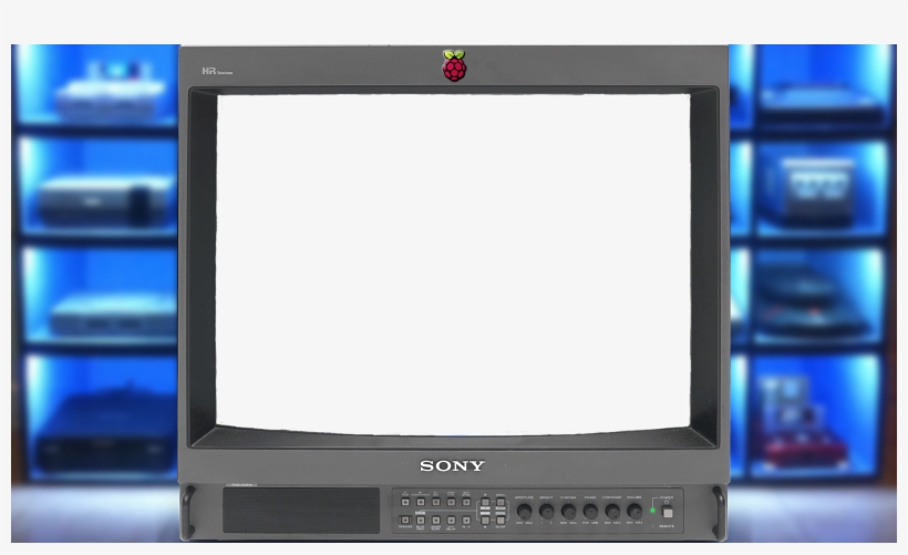 /vr/ Retro Games Sony 14 Trinitron Overlay 1920x1080 PNG Download