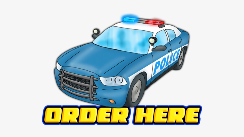Have A Coffee And Donut Or Land On Those Special Details - Police Car, transparent png