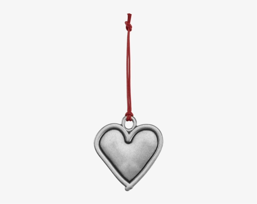 Pewter Heart Ornament - Locket, transparent png