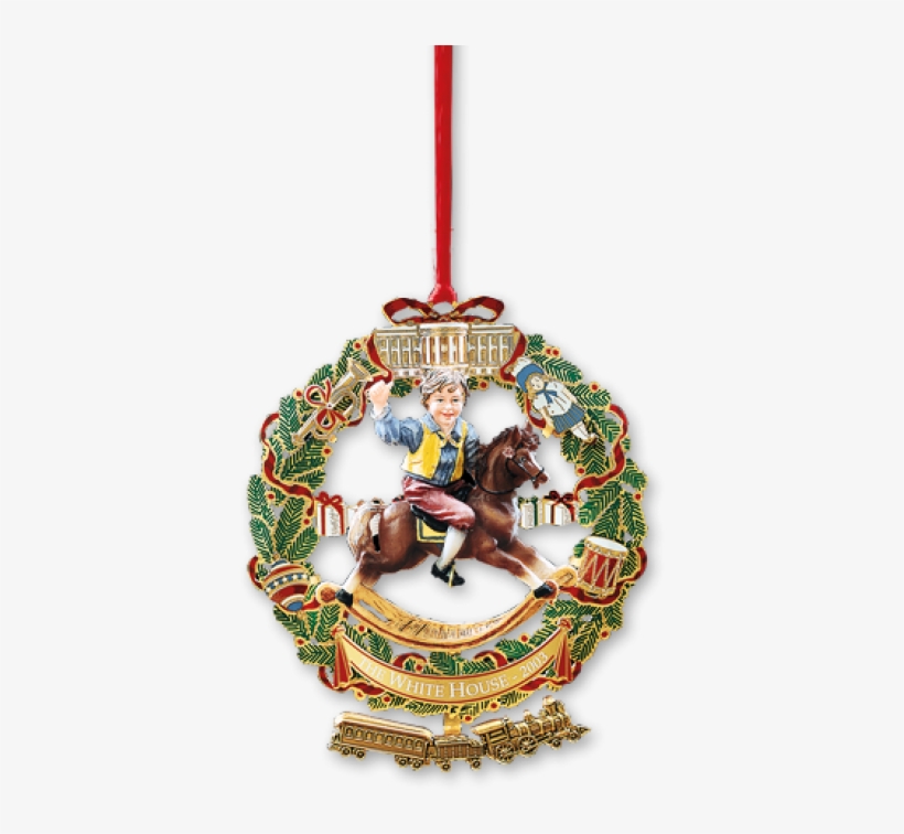 2003 White House Christmas Ornament, A Child's Rocking - 2018 White House Ornament, transparent png
